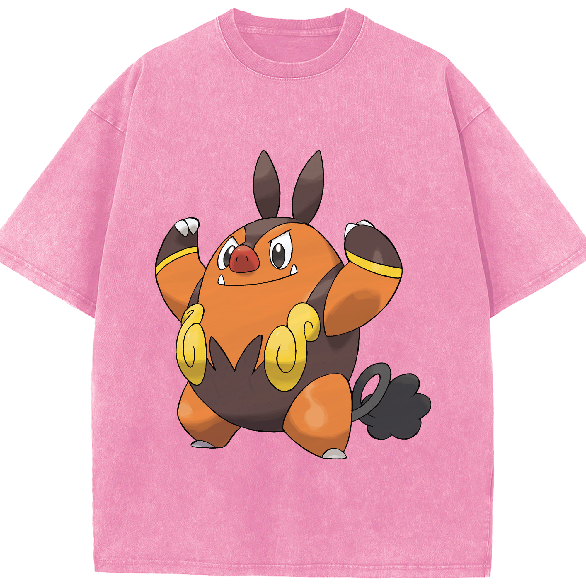 （画像用） ポケットモンスター Pokémon 綿100% ヴィンテージ風 半袖Tシャツ（フロントプリント）